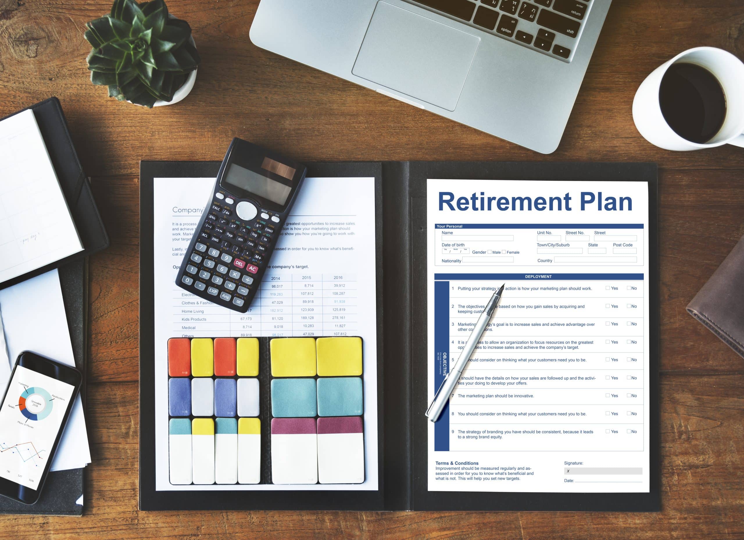 Planificación financiera y objetivos