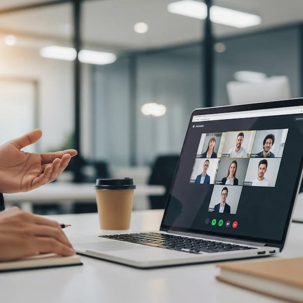Videollamada trimestral de reporting con tu asesor